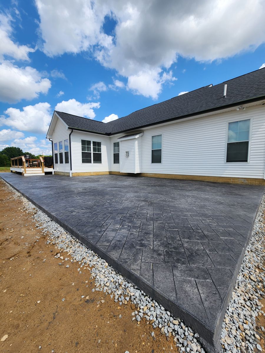 Patio Design & Installation for New Edge Concrete in Mount Vernon, OH