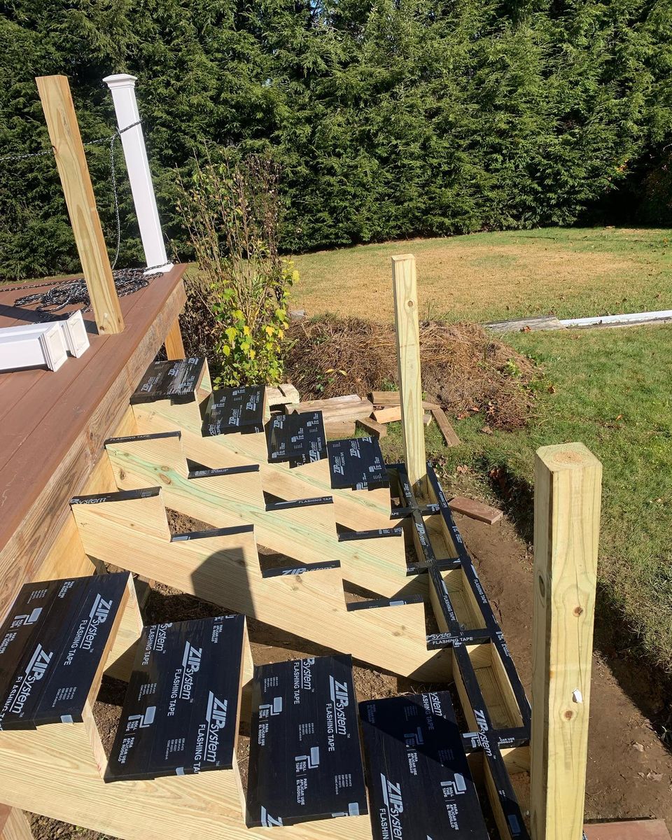 Deck & Patio Installation for EMB Construction LLC in Newington, CT