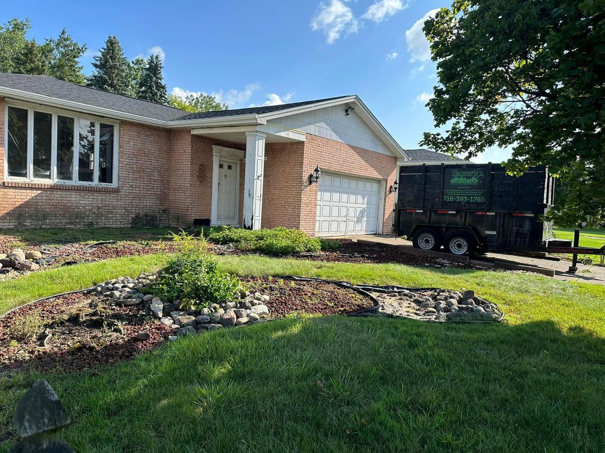 Lawn Leveling, Grading and Sod Installation for Hauser's Complete Care INC in Depew, NY