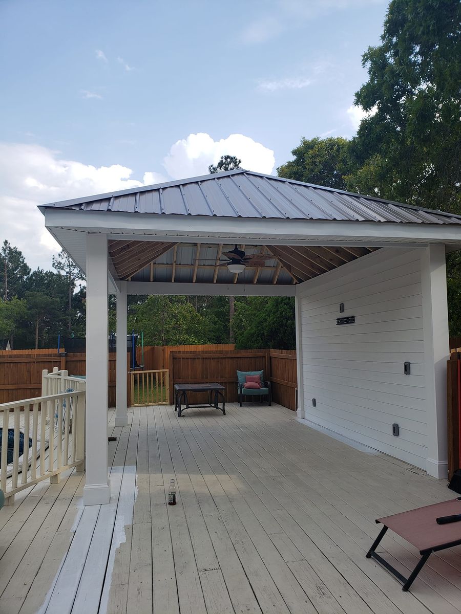 Deck & Patio Installation for Mitchell's Home Renovations in Kershaw, SC