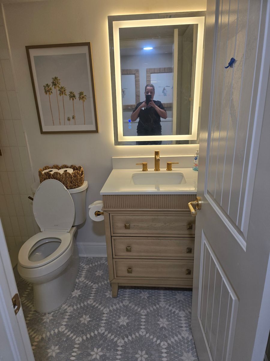 Bathroom Renovation for SKP Services in St. Petersburg, FL