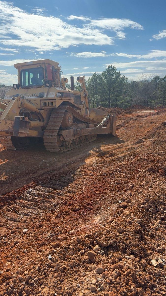 Site Preparation for Double J Excavation in Nashville, AR
