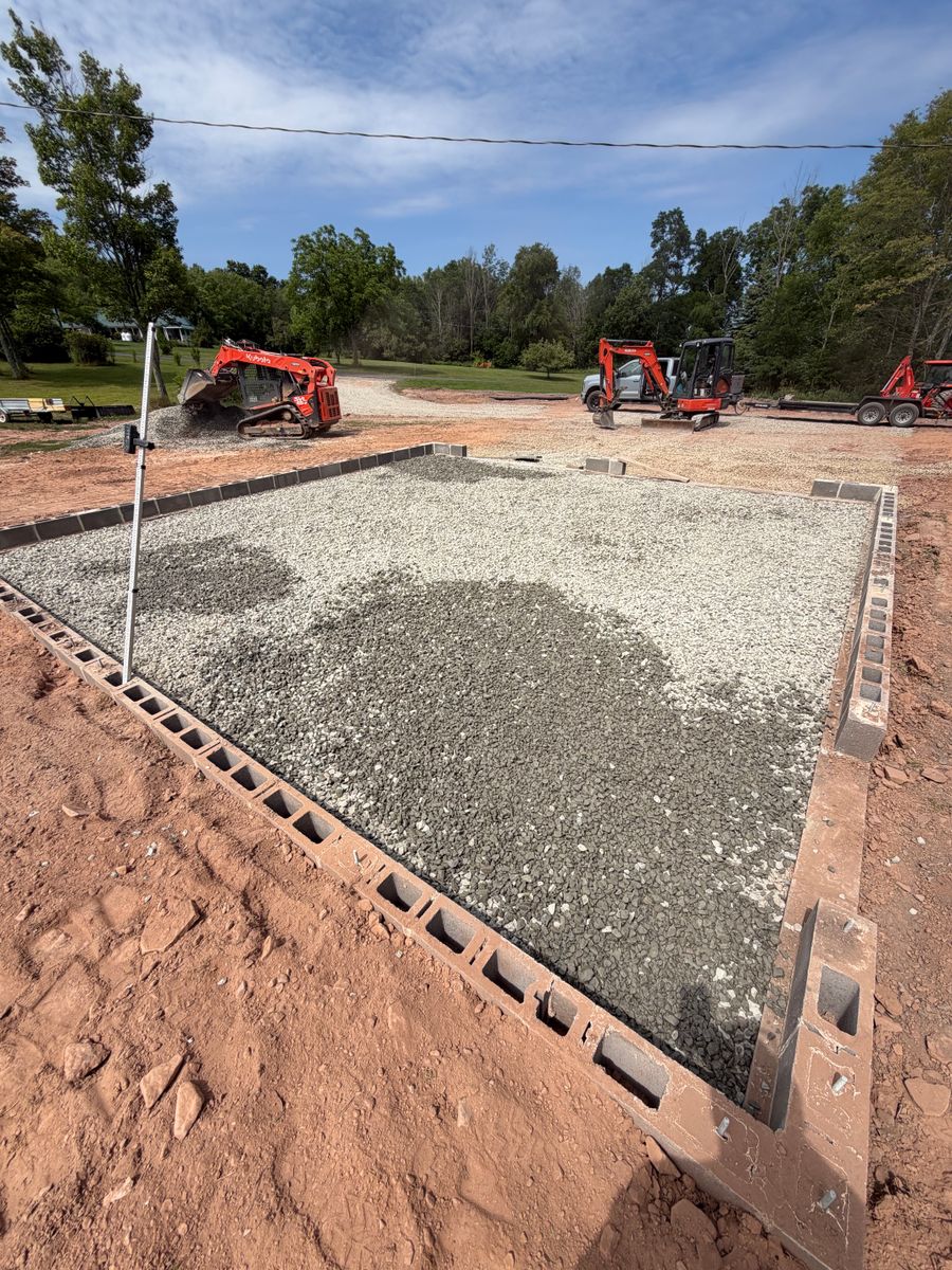 Site Preparation for Tri County Enterprises in Danville, PA