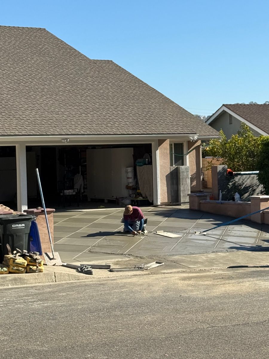 Concrete Slab Construction for 4 Seasons Concrete Inc. in Gardena, CA