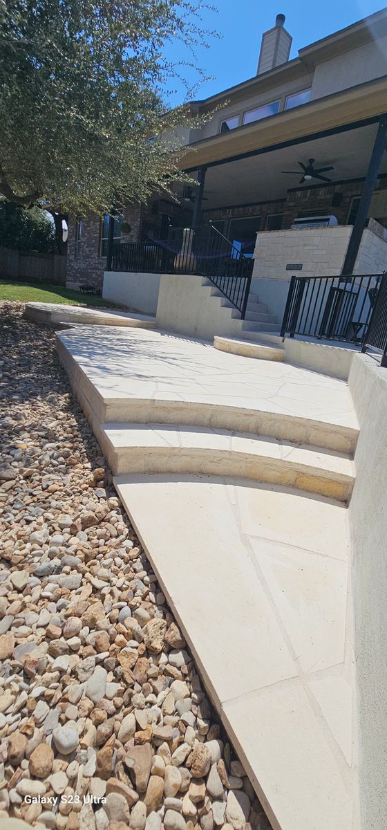 Stonework for Martin's Masonry & Landscaping in Leander, TX