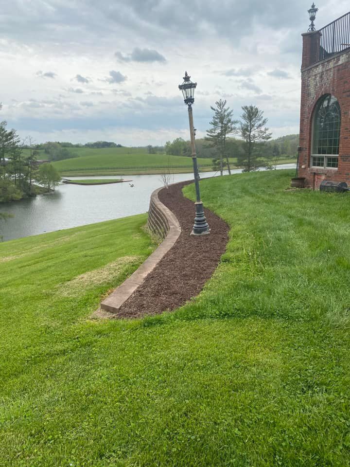 Retaining Walls for Dust Till Dawn Lawn in London, Kentucky