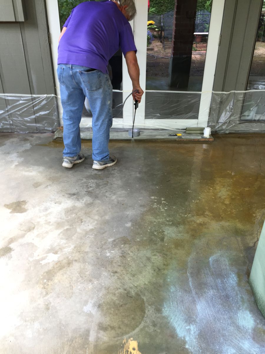 Epoxy Floor Coatings for Texas Curb N Borders in Houston, TX