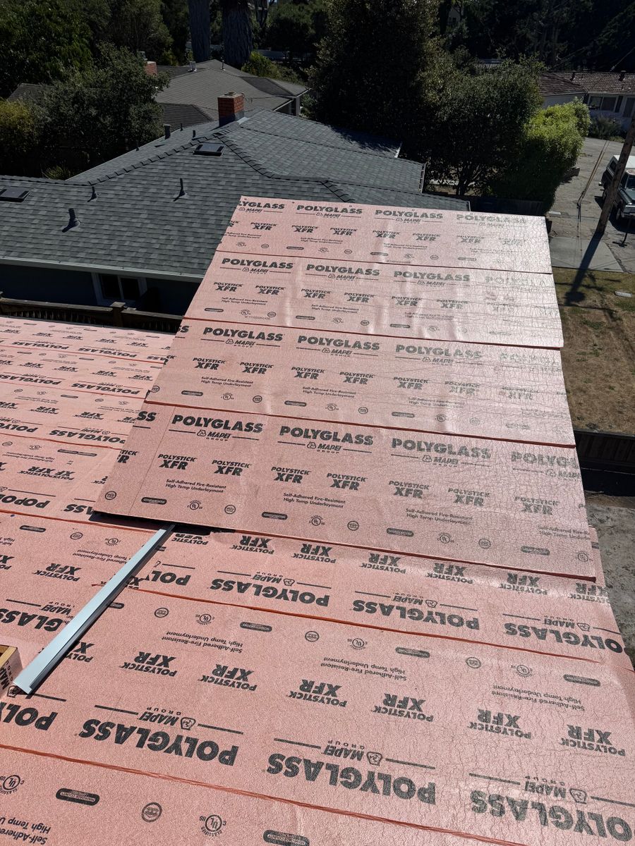 Roofing Installation for Bay Area Five Star Roofing in Redwood City, CA