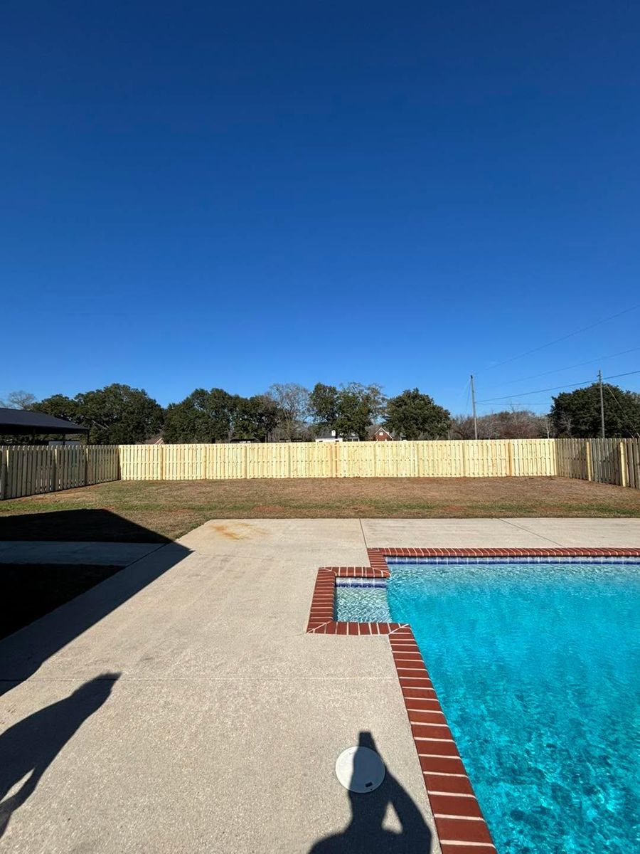 Fence Repair for Jaguar Fence in Mobile, AL