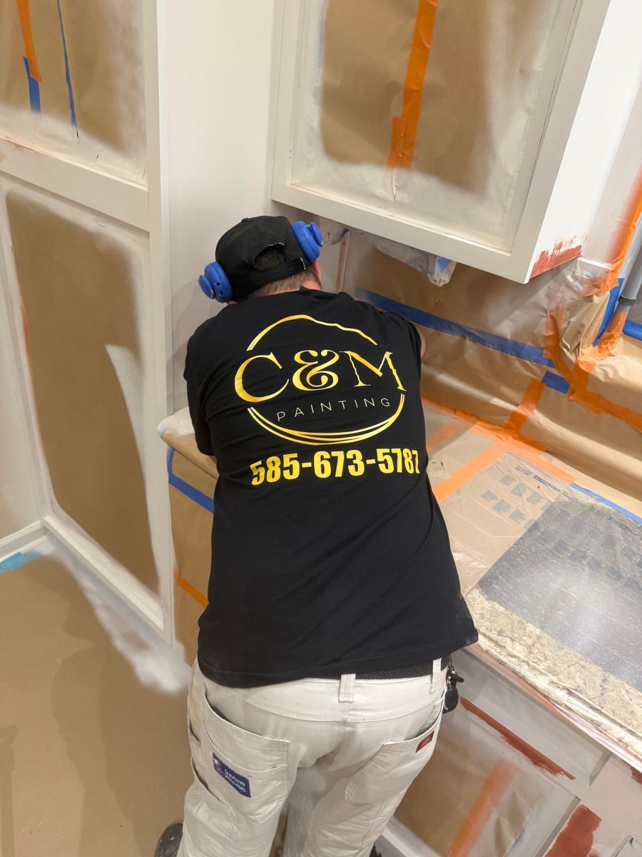 Residential painting for  C&M Painting Finishing in Rochester, NY