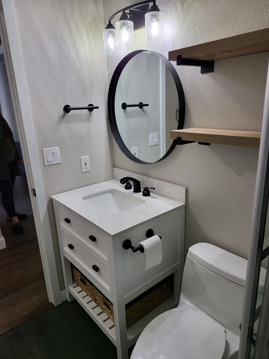 Bathroom Renovation for U.S. Custom Builders in Athol , ID