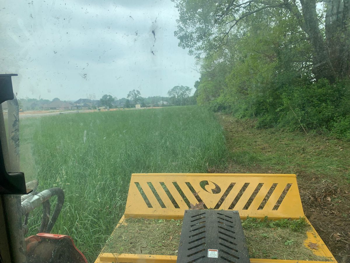 Bush Hogging for Apex Contractors LLC in Fayetteville, AR