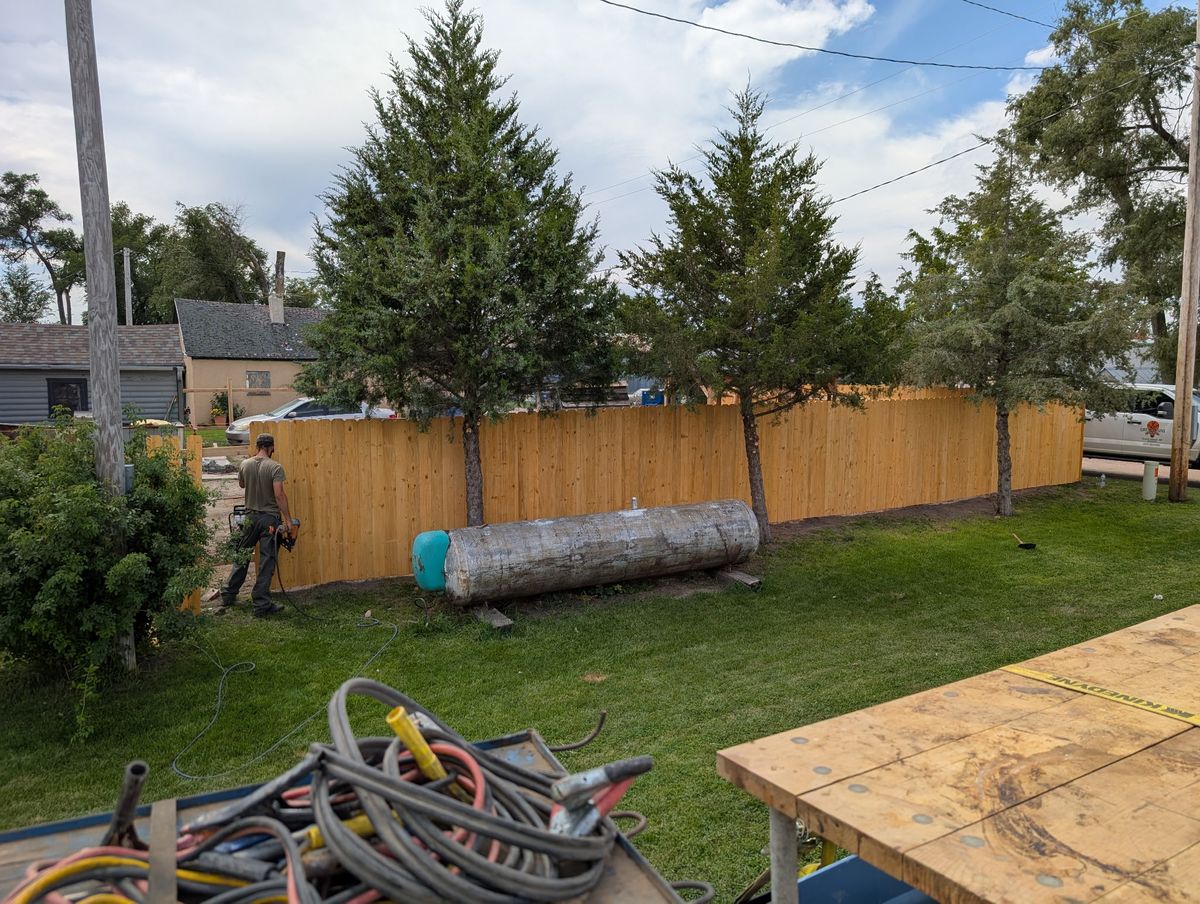 Privacy Fencing for M&N Fencing in Crook, CO