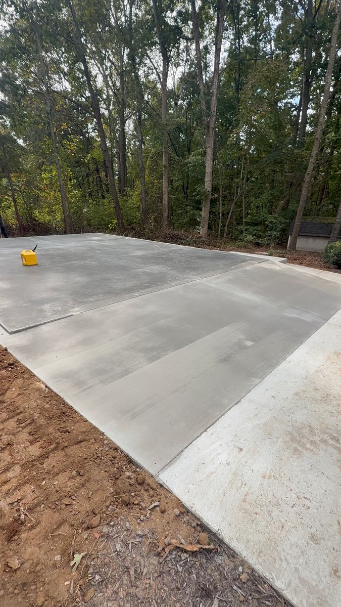 Concrete Slab Construction for DMGZ Concrete in Winston-Salem, NC