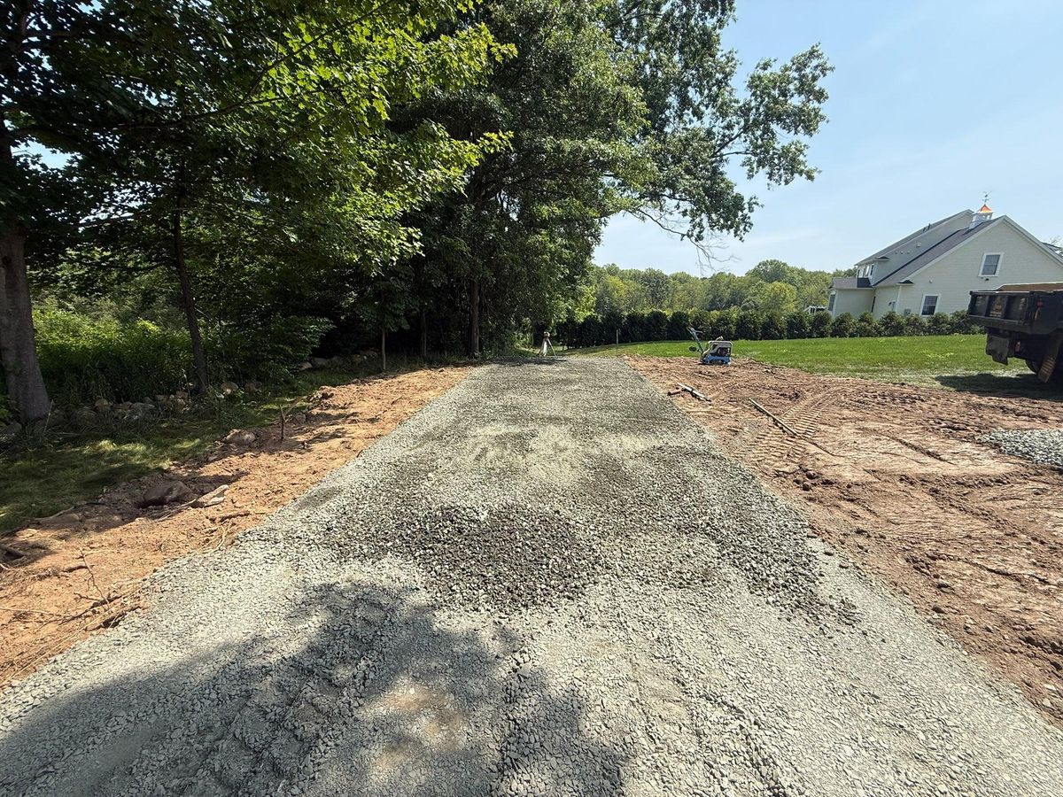 Driveway Design, Build & Maintenance for Lennon Land Management in Suffield, CT