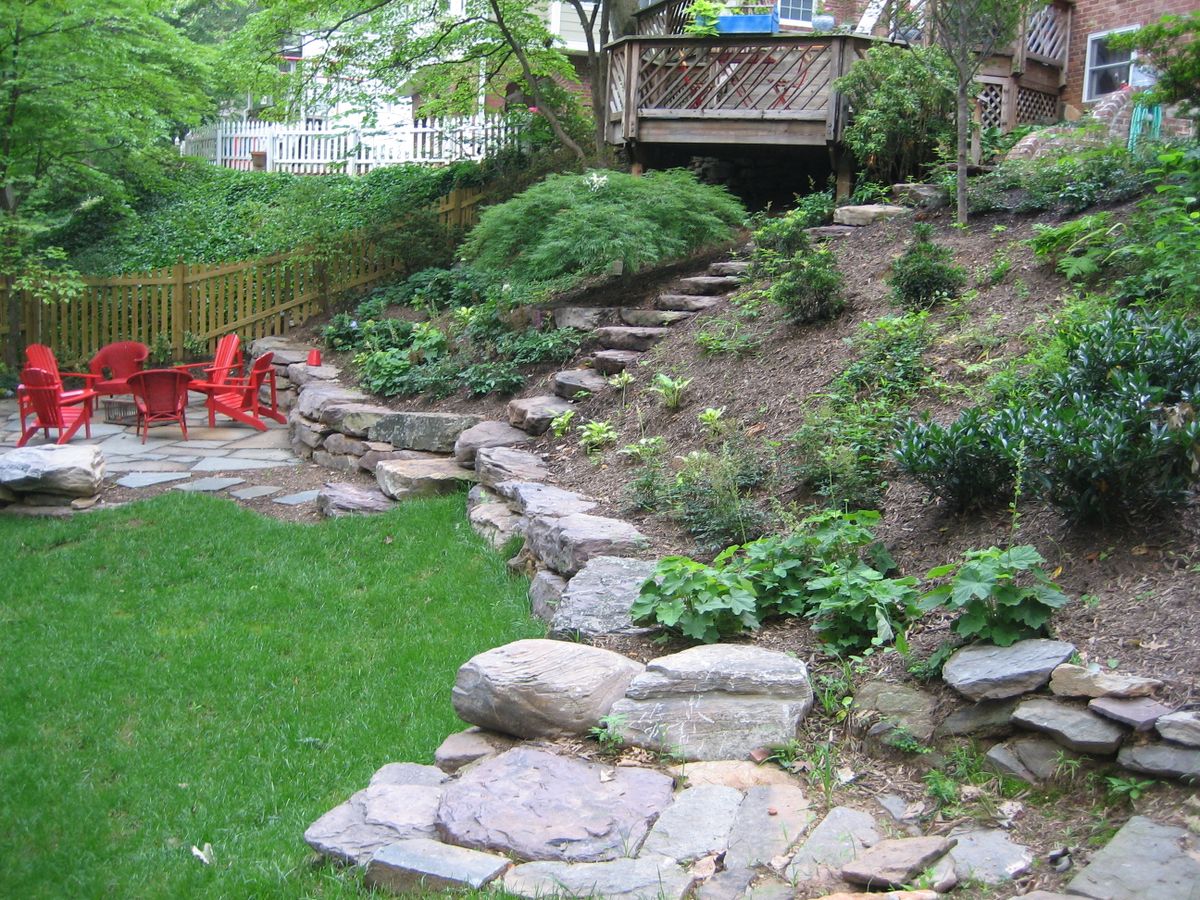 Steps for M&M Professional Landscaping in Sterling, VA