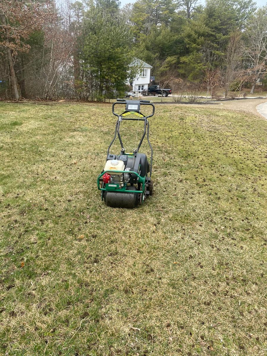Lawn Aeration for Evolution Landscaping and Construction  in Charlestown, RI