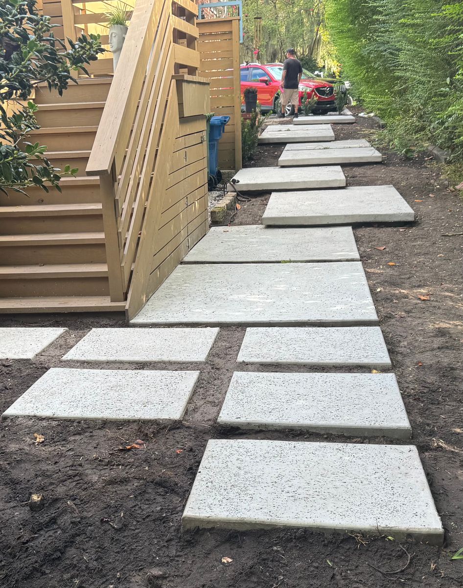 Concrete Repairs for Rock Solid Custom Concrete in Wilmington, NC