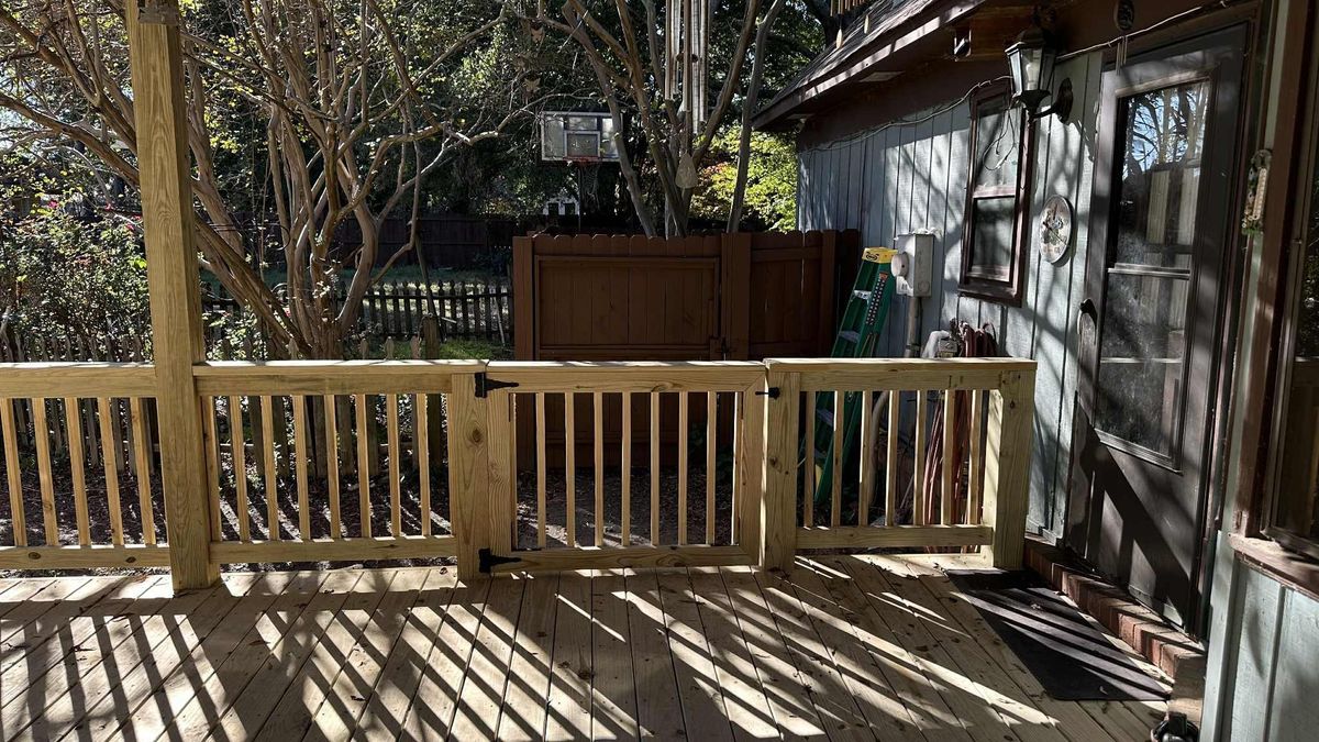 Fence Installation for JB Nealy Fence in Elgin, SC