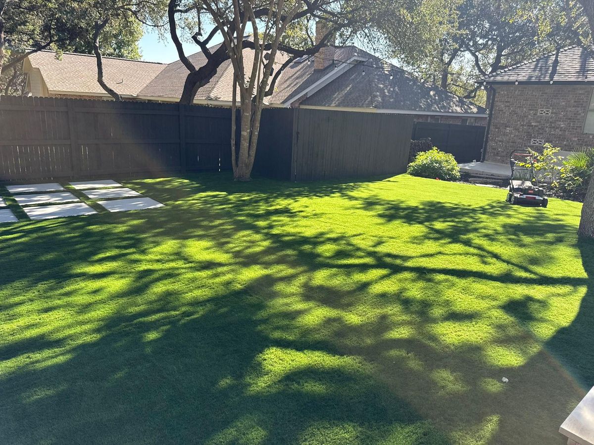 Turf Installation for Creative Edge Co. in San Antonio, TX