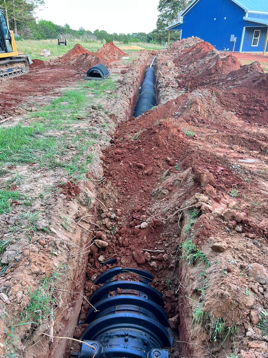 Sewer & Water Lines for DC Construction Company LLC in Clanton, AL