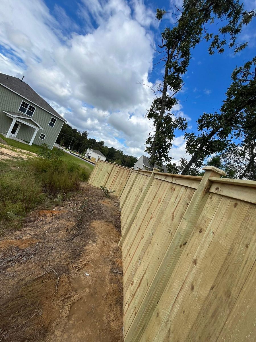 Fence Installation for JB Nealy Fence in Elgin, SC