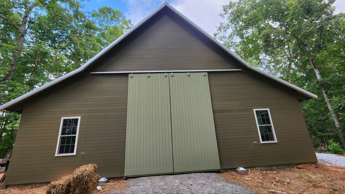 Pole Barn Construction for A Carpenter's Son in Williamson, GA