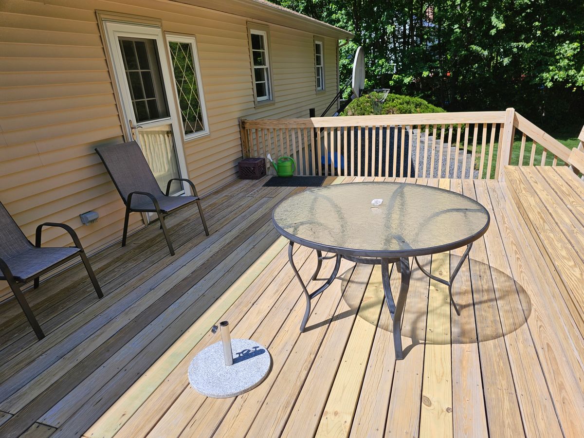 Deck Restoration for South Coast Decks LLC in Mansfield, MA