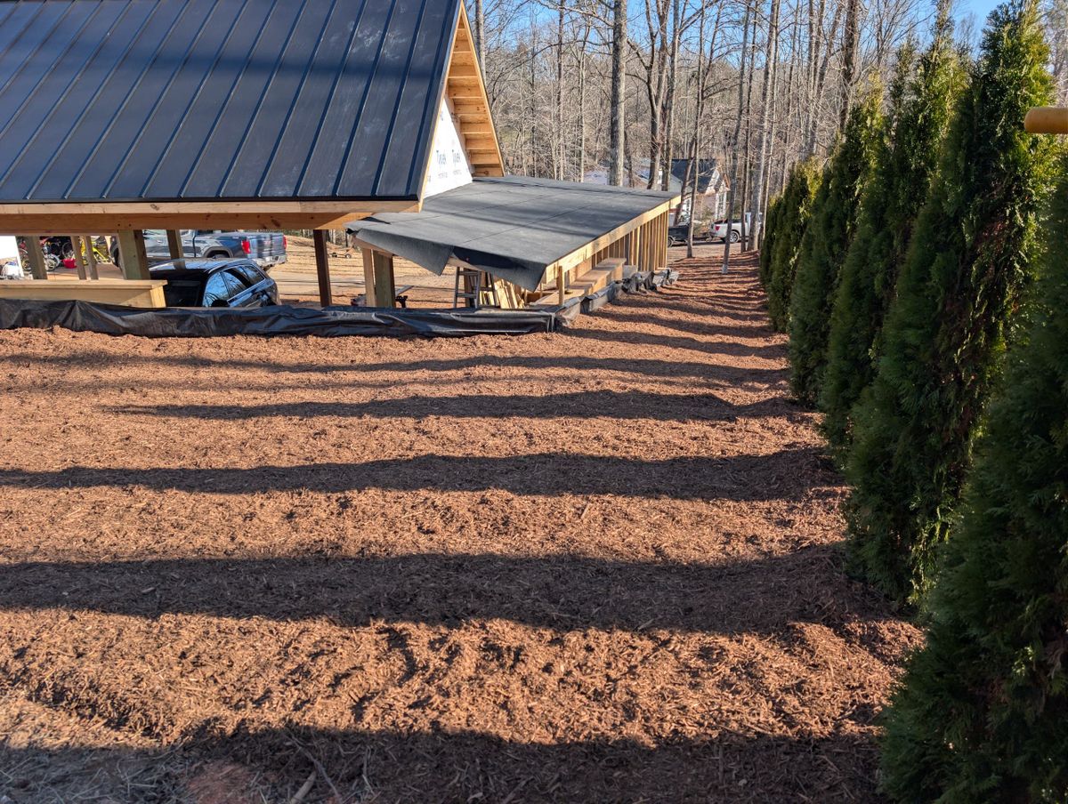 Fall Clean Up for Cody’s Lawn & Landscape in Greer, SC