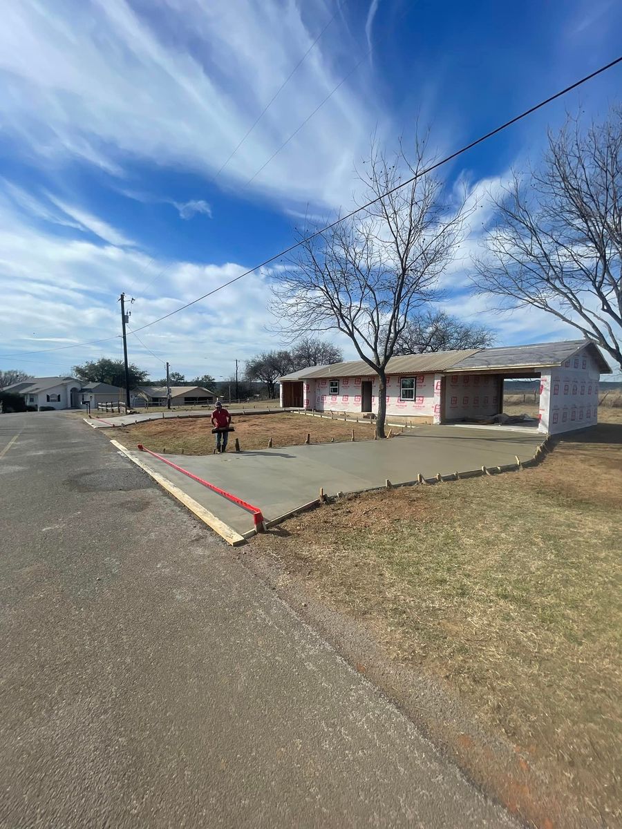 Driveway Design & Build for Jay-T Construction in Burnet, TX