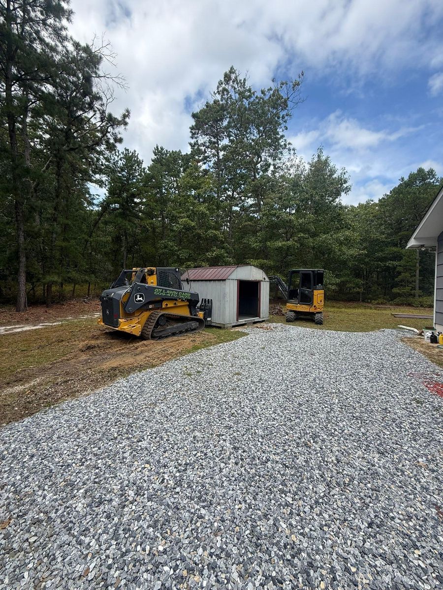Grading & Site Preparation for GT Lawn Care in Egg Harbor Township, NJ