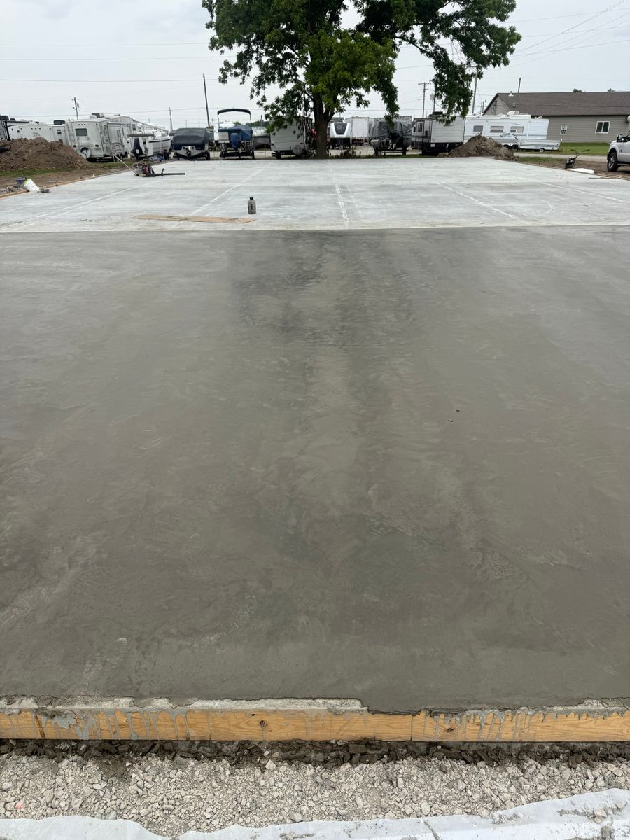 Concrete Slab Construction for Immaculate Concrete and Construction in Troy, IL