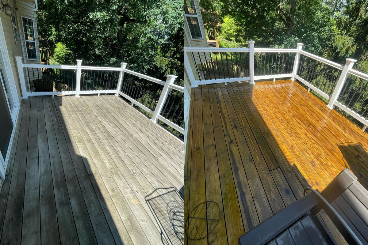 Deck & Patio Cleaning for Roanokes #1 Choice for Premium Pressure Washing in Roanoke, VA