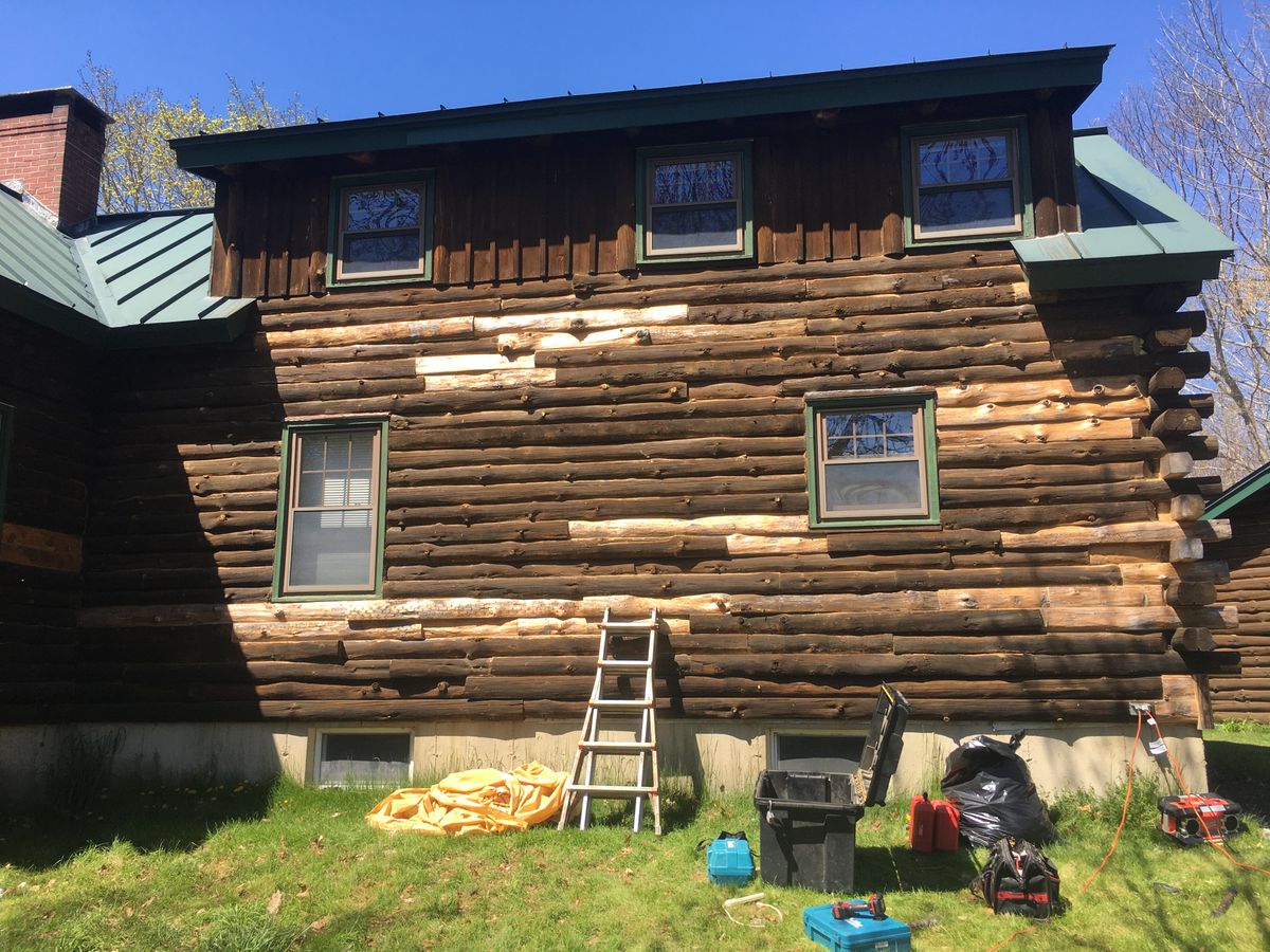 Log Replacement for McKenna General Contracting in Readfield, ME