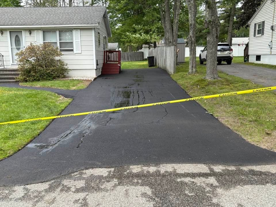 Asphalt Driveway Installation for 2 Brothers Paving & Sealcoating in Alfred, ME