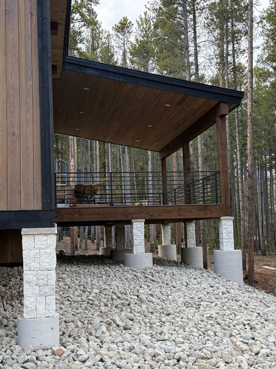 stone work for EHJP Masonry in Silverthorne, CO