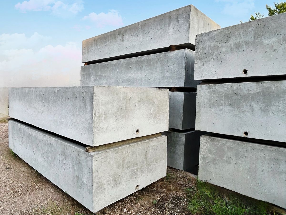 Concrete Water Troughs for MannaS Precast Concrete LLC in Bay City, TX