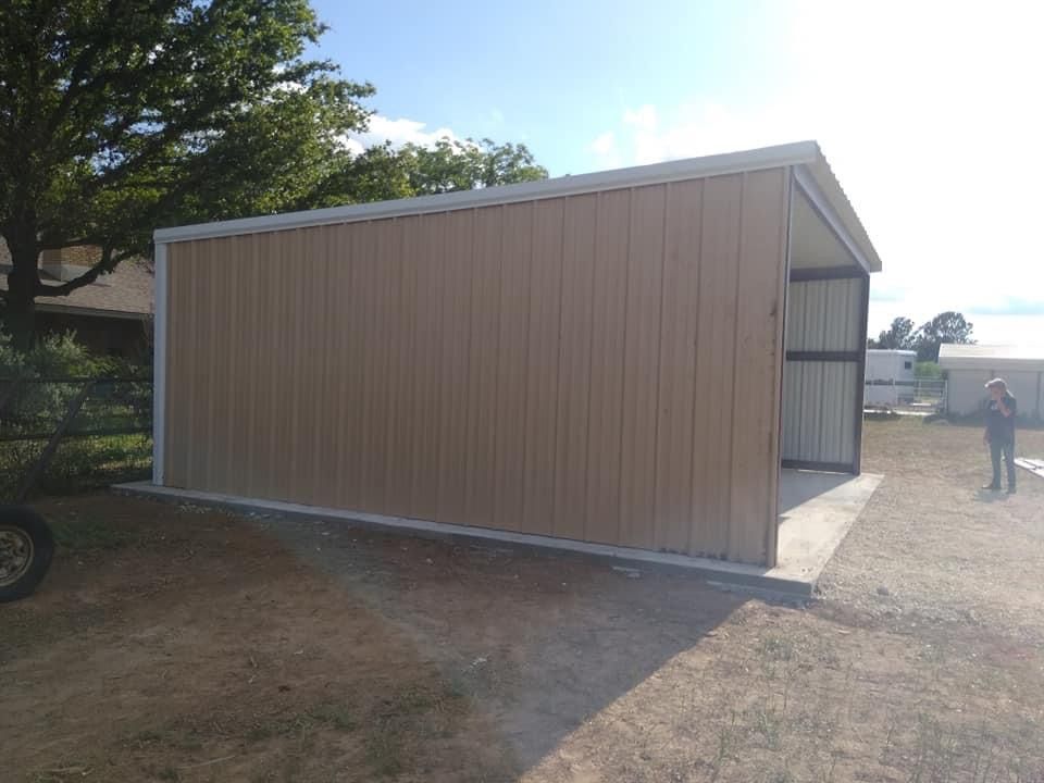 Metal Buildings for Bean Welding & Construction LLC in Ballinger, TX