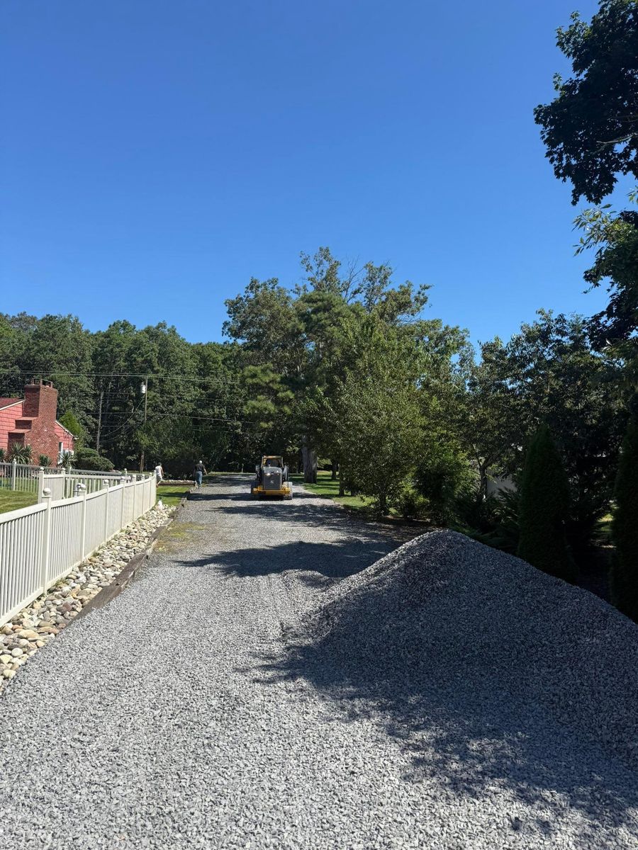 Grading & Site Preparation for GT Lawn Care in Egg Harbor Township, NJ