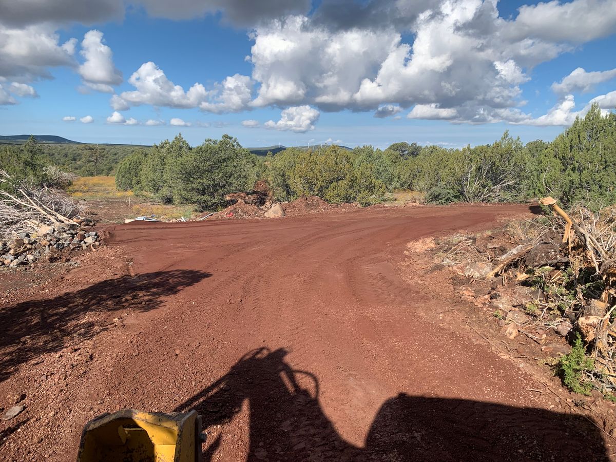 Site Preparation / House Pads for S&D Excavations in Ash Fork, AZ