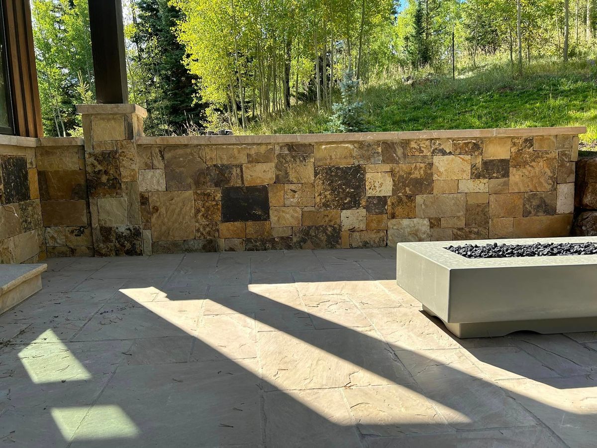 stone work for EHJP Masonry in Silverthorne, CO