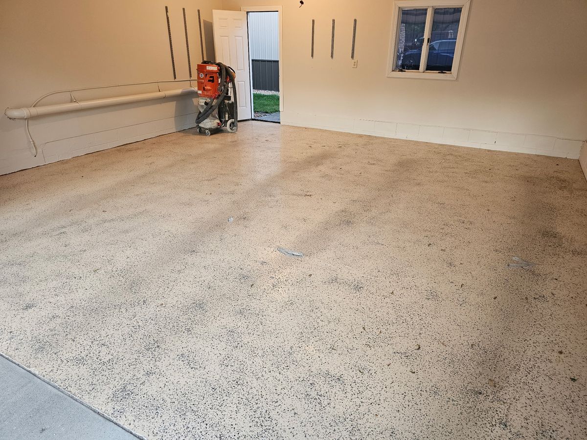Garage Floors for Majestic Concrete and Landscape in Cross Lake, MN