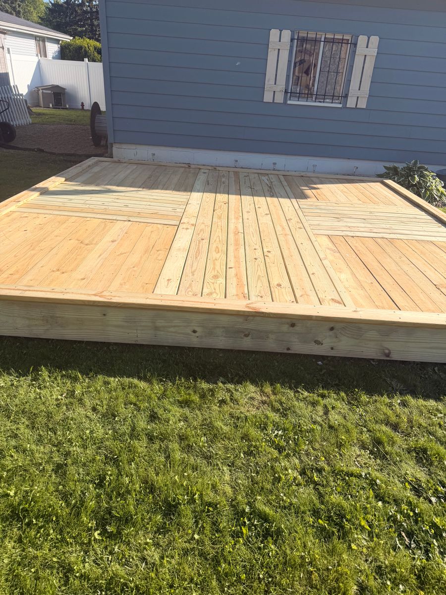 Deck & Patio Installation for Erie Builders & Construction in Sandusky, OH