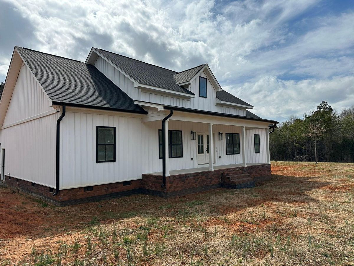 Gutter Install for Burgin's Gutter Services in New London, NC