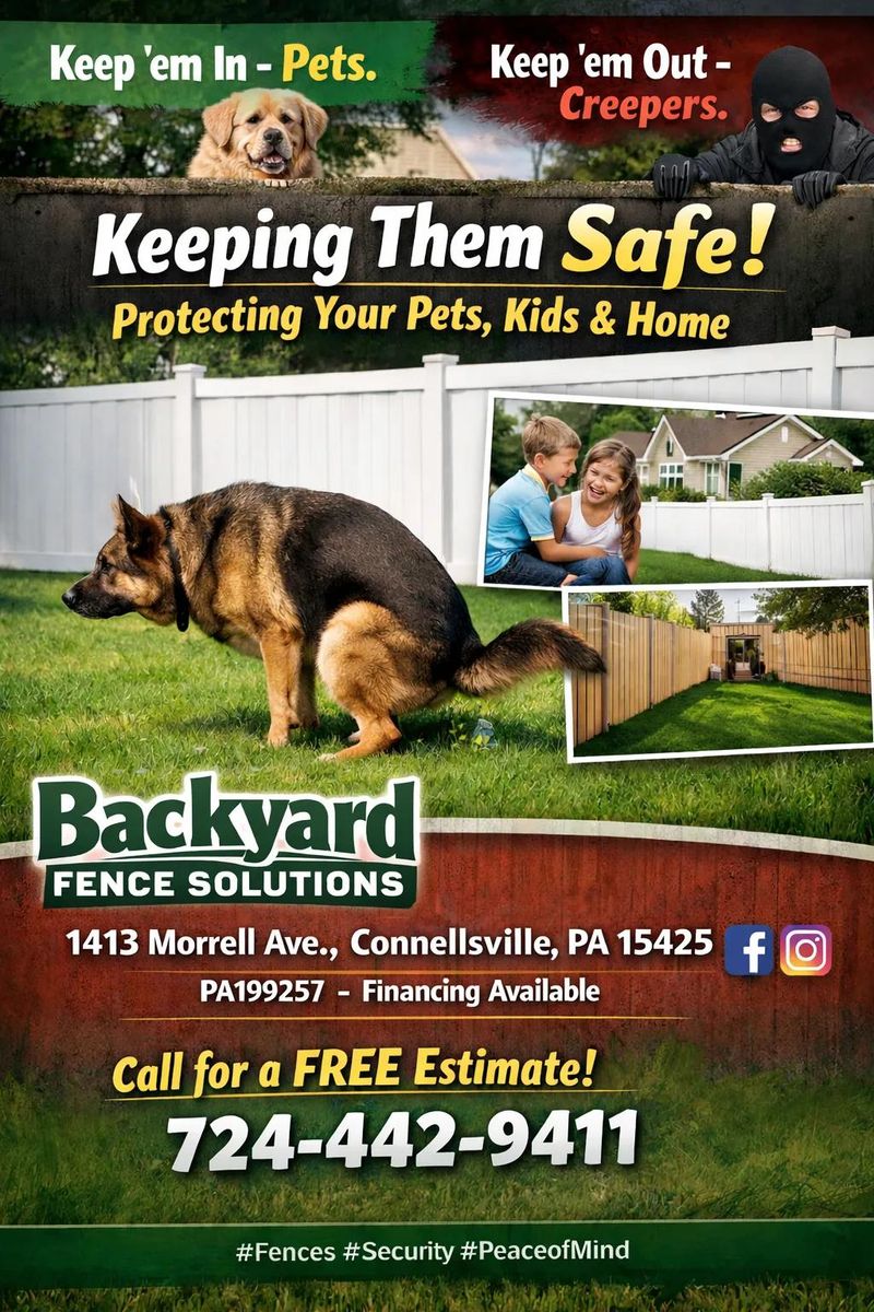 Fence Installation for Backyard Fence Solutions LLC in Westmoreland County, PA