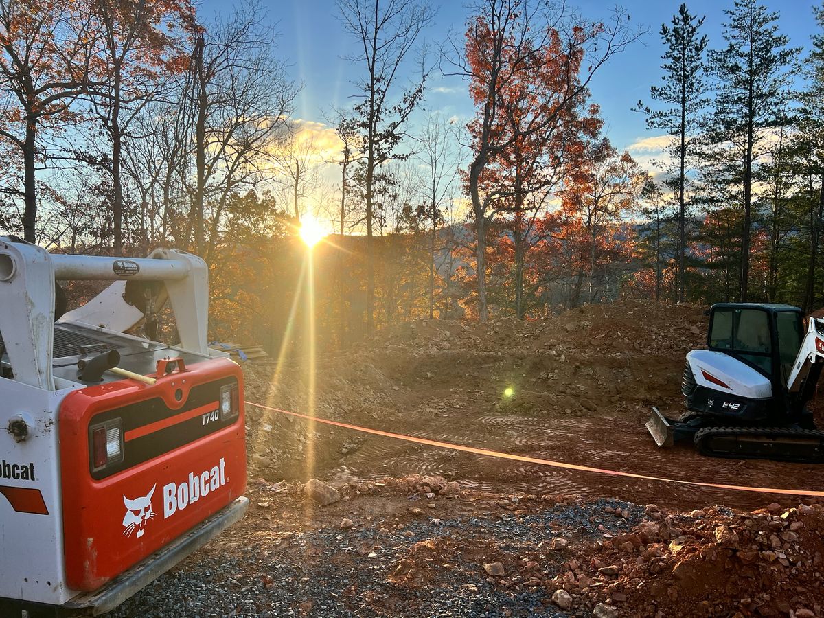 Land Clearing for Dutch Mountain Excavating in Sevierville, TN