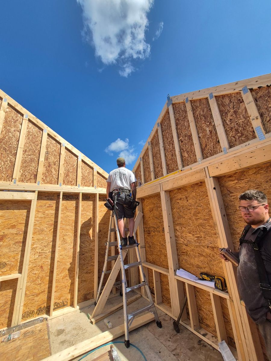 Carpentry for AA Family Construction in Lebanon, NH