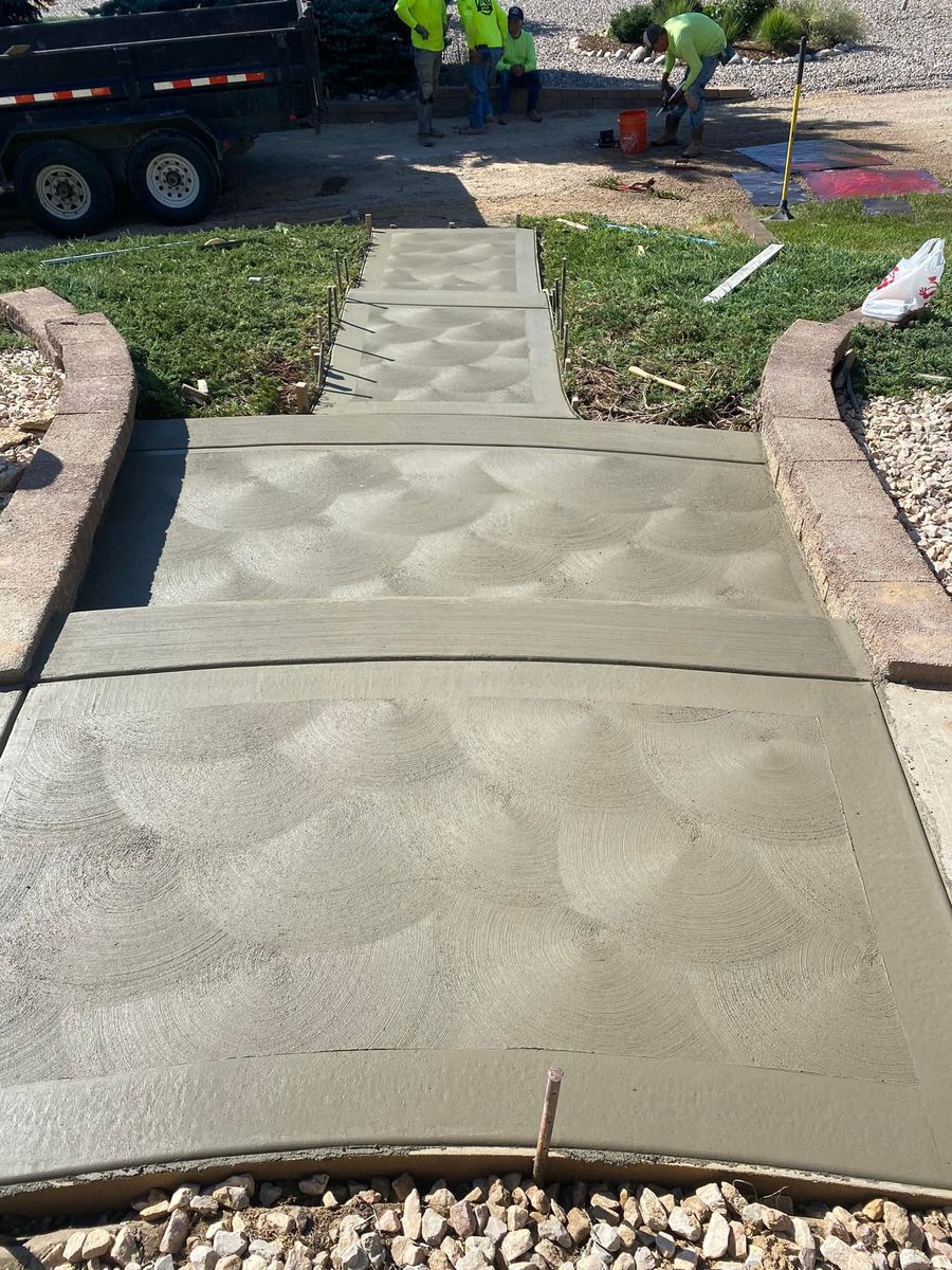 Patio Design & Installation for ABS Concrete in Firestone, CO