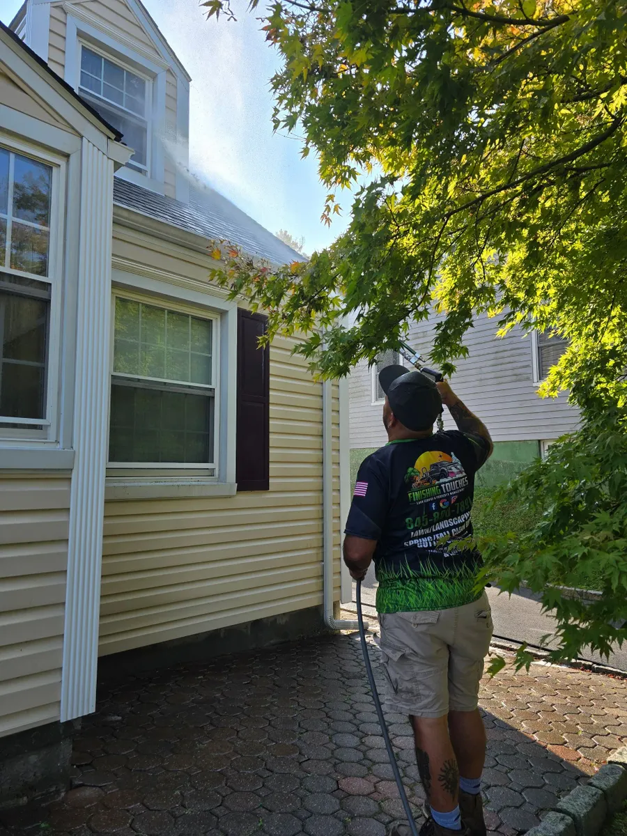 Power washing for Finishing Touches in Pine Bush, NY