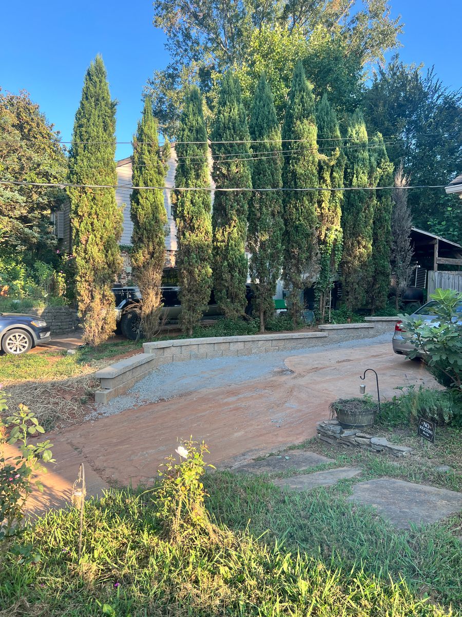 Landscape Constructing, Retaining Walls & Patios for Massey Landscaping in Gastonia, NC